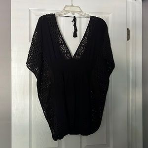 ABERCROMBIE & FITCH black swim cover up
